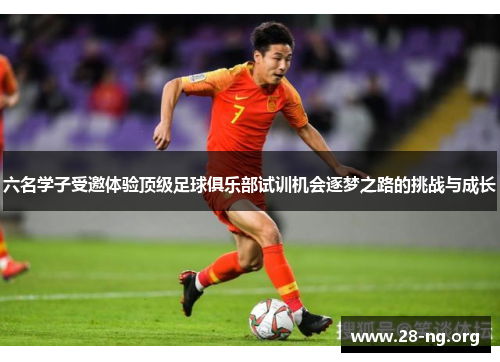 六名学子受邀体验顶级足球俱乐部试训机会逐梦之路的挑战与成长