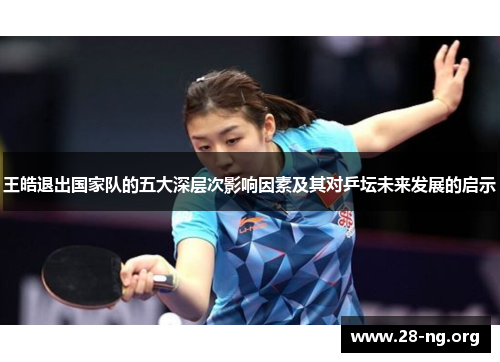 王皓退出国家队的五大深层次影响因素及其对乒坛未来发展的启示
