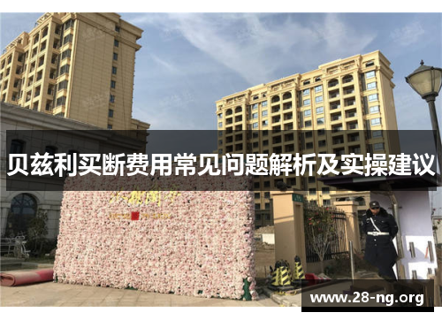 贝兹利买断费用常见问题解析及实操建议