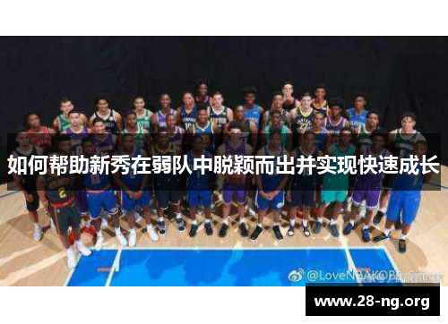 如何帮助新秀在弱队中脱颖而出并实现快速成长