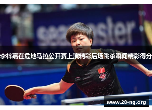 李梓嘉在危地马拉公开赛上演精彩后场跳杀瞬间精彩得分